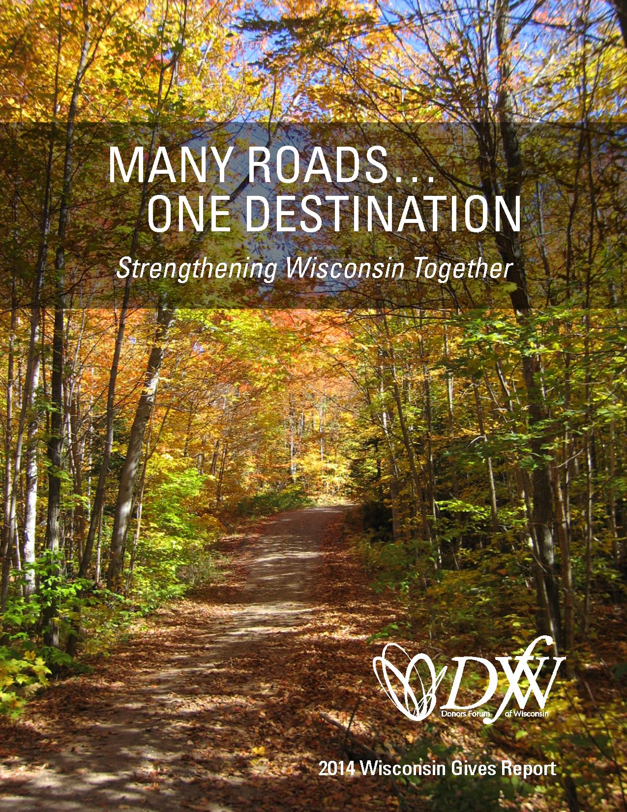 2014 Wisconsin Gives Report Cover
