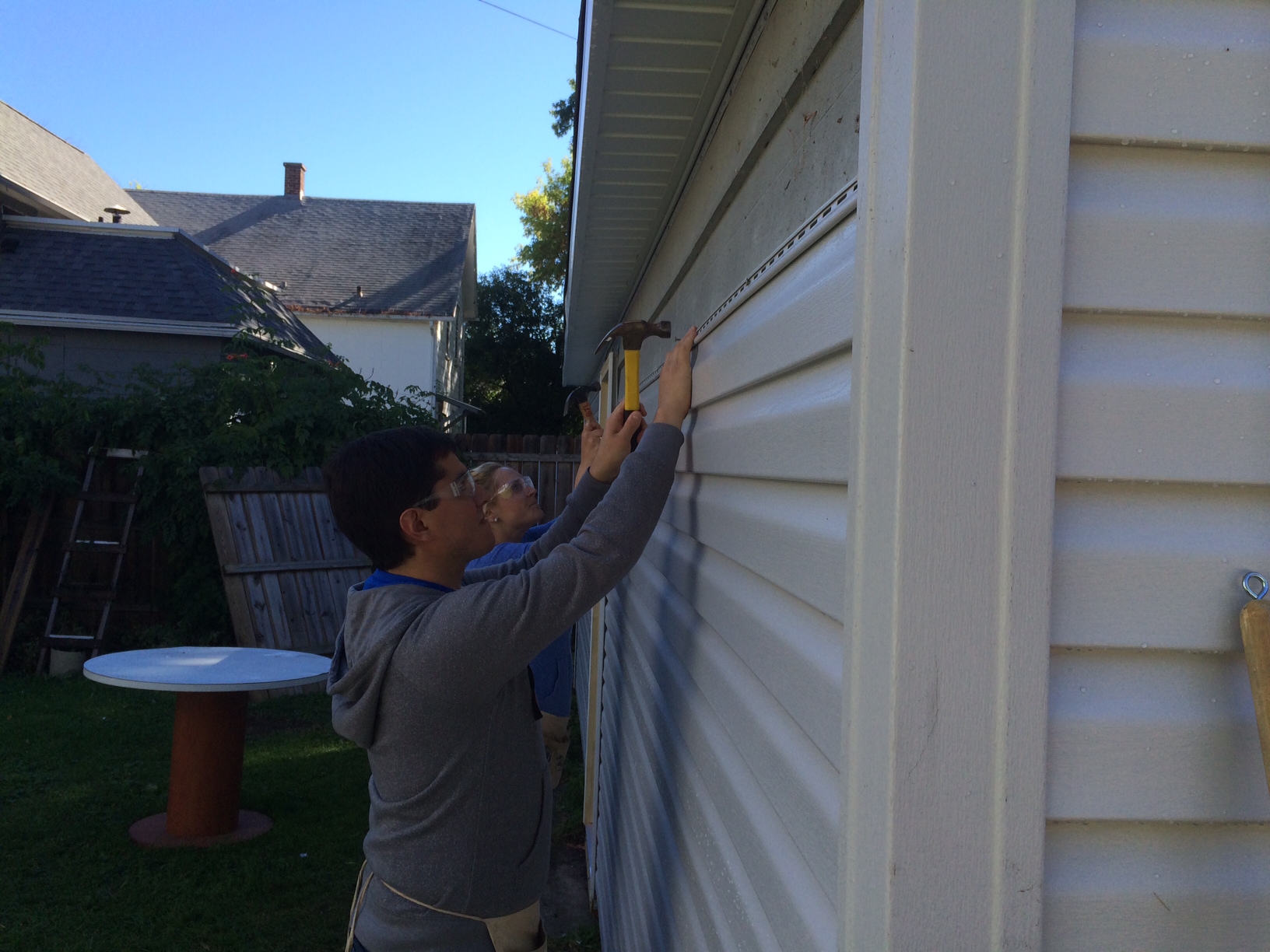 siding--finishing up +