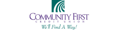 Celebrating Volunteers Community First CU Logo